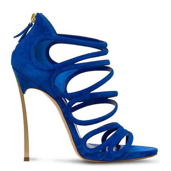 royal blue suede cutout blade heel sandals woman summer metallic high heels peep toe gladiator zipper banquet dress shoes 0316, Black
royal blue suede cutout blade heel sandals woman summer metallic high heels peep toe gladiator zipper banquet dress shoes 0316, Black