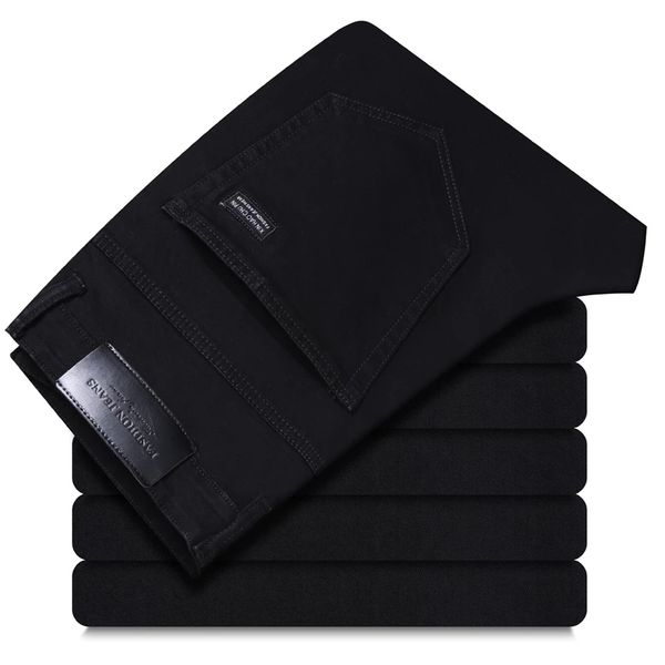 men's jeans classic advanced stretch black jeans style business fashion denim slim fit jean trousers male brand denim pants 230316, Blue
men's jeans classic advanced stretch black jeans style business fashion denim slim fit jean trousers male brand denim pants 230316, Blue