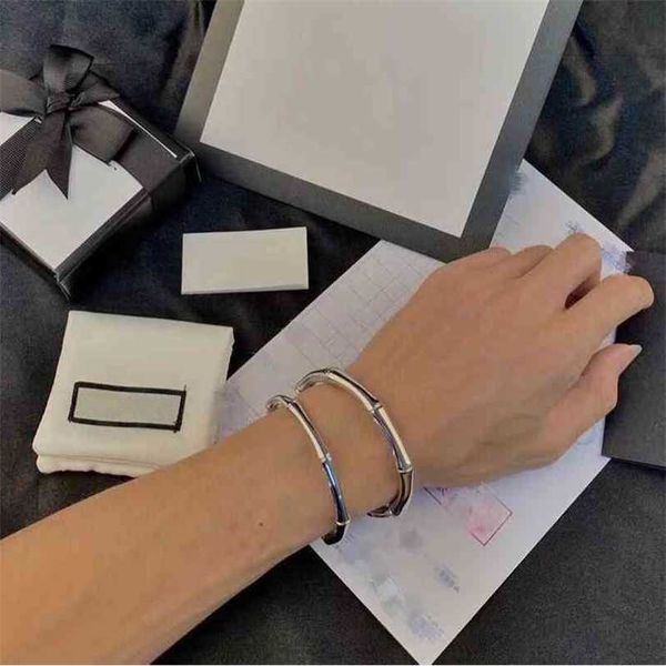 bracelet 2023 new ujia 925 sterling silver bamboo type bracelet couple open bracelet, Black
bracelet 2023 new ujia 925 sterling silver bamboo type bracelet couple open bracelet, Black