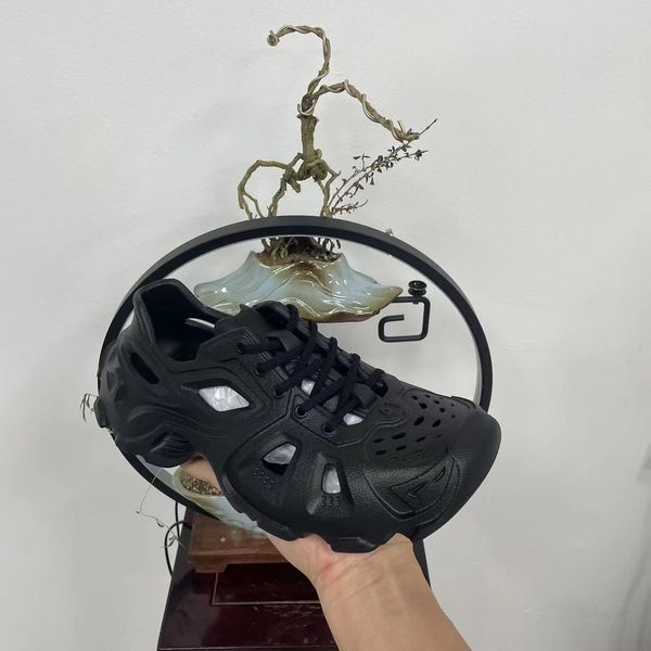 pairs luxury slippers hd lace-up sneaker sandals mold pool slides golw in the dark designer men women slipper rubber slide beach sandal trip, Black
pairs luxury slippers hd lace-up sneaker sandals mold pool slides golw in the dark designer men women slipper rubber slide beach sandal trip, Black