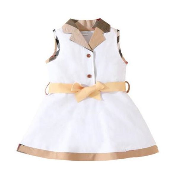 childrens girls dress sleeveless turn-down collar a-line princess skirts bow toddler baby girl dresses kids designer clothing, Red;yellow
childrens girls dress sleeveless turn-down collar a-line princess skirts bow toddler baby girl dresses kids designer clothing, Red;yellow