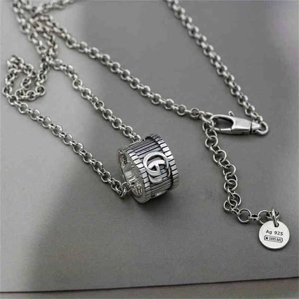 necklace fashion fresh gear grain lutong pendant silver women's necklace simple valentine's gift
necklace fashion fresh gear grain lutong pendant silver women's necklace simple valentine's gift