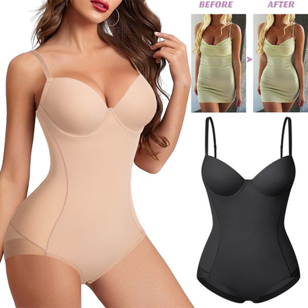women's shapers waist trainer shapewear for women tummy control dress backless bodysuit body shaper with built-in bra slimming underwe, Black;white
women's shapers waist trainer shapewear for women tummy control dress backless bodysuit body shaper with built-in bra slimming underwe, Black;white