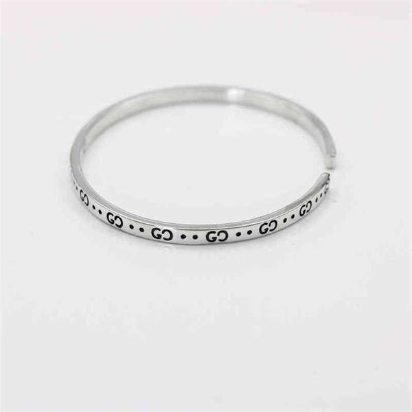 bracelet trend xiaoqing new girls' thin bracelet classic silver simple bracelet with fashionable opening, Black
bracelet trend xiaoqing new girls' thin bracelet classic silver simple bracelet with fashionable opening, Black