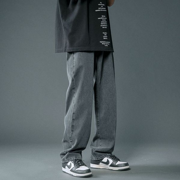 men's jeans autumn streetwear baggy jeans men korean fashion loose straight wide leg pants male brand clothing black light blue 230316
men's jeans autumn streetwear baggy jeans men korean fashion loose straight wide leg pants male brand clothing black light blue 230316