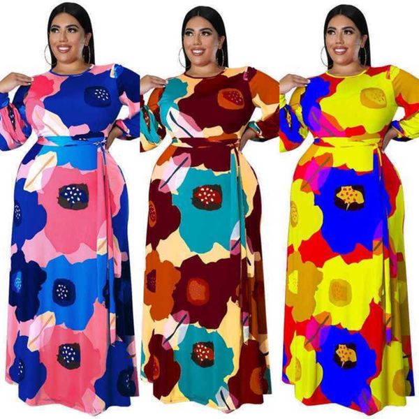 women clothing maxi casual dresses long sleeved long dress flower print stereo pattern fashion skirt plus size 3xl 4xl 5xl, Black;gray
women clothing maxi casual dresses long sleeved long dress flower print stereo pattern fashion skirt plus size 3xl 4xl 5xl, Black;gray