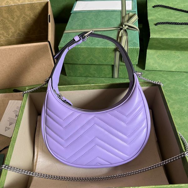 women shoulder bag chain crescent half moon mini handbags designer quilted hobo underarm bags purse genuine leather double classic letters h
women shoulder bag chain crescent half moon mini handbags designer quilted hobo underarm bags purse genuine leather double classic letters h