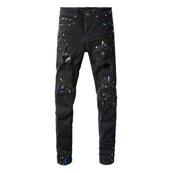 designer stack jeans european purple jean men embroidery quilting ripped for trend brand vintage pant mens fold slim skinny fashion jeans ss, Black
designer stack jeans european purple jean men embroidery quilting ripped for trend brand vintage pant mens fold slim skinny fashion jeans ss, Black