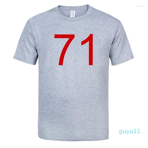 men's t shirts number 71 summer cotton shirt men short sleeves tee hip hop streetwear, White;black
men's t shirts number 71 summer cotton shirt men short sleeves tee hip hop streetwear, White;black