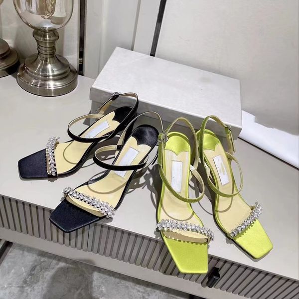 dress shoes fashion womens sandals latest women heels diamond crysta buckle party wedding heels strap 100% leather sole sandal with box dhga, Black
dress shoes fashion womens sandals latest women heels diamond crysta buckle party wedding heels strap 100% leather sole sandal with box dhga, Black