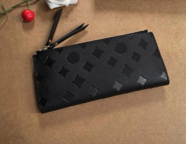 5a fashion designer bag wallets luxury adele purse womens clutch embossed flower zipper coin purses ladies card holder with box double bag f, Red;black
5a fashion designer bag wallets luxury adele purse womens clutch embossed flower zipper coin purses ladies card holder with box double bag f, Red;black