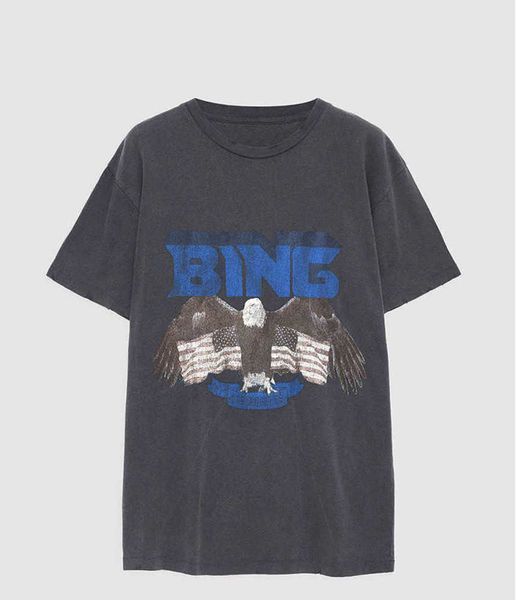 2023ss anine bing niche eagle letter print t shirt vintage stir fried snowflake women designer short-sleeved t shirt cotton summer tees ab, White
2023ss anine bing niche eagle letter print t shirt vintage stir fried snowflake women designer short-sleeved t shirt cotton summer tees ab, White