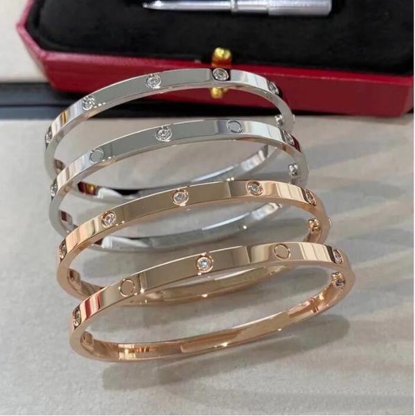 4mm wide 6th generation gold cuff love bracelet titanium steel designer gold silver rose gold women men bracelet love screwdriver bracelets, Black
4mm wide 6th generation gold cuff love bracelet titanium steel designer gold silver rose gold women men bracelet love screwdriver bracelets, Black