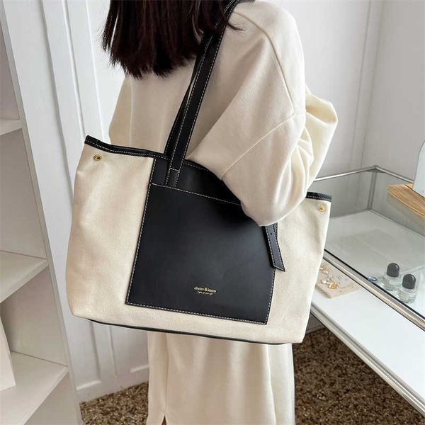 nxy big canvas korean fashion tote for women casual ladies handbags simple large capacity shoulder bag school book bags
nxy big canvas korean fashion tote for women casual ladies handbags simple large capacity shoulder bag school book bags