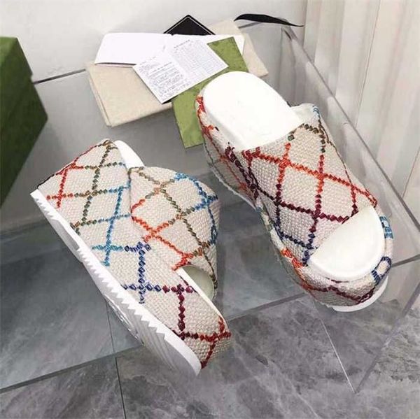 womens sandal fashion embroidered canvas designer slides slip on slippers girls canvas covered platform sandals big size, Black
womens sandal fashion embroidered canvas designer slides slip on slippers girls canvas covered platform sandals big size, Black