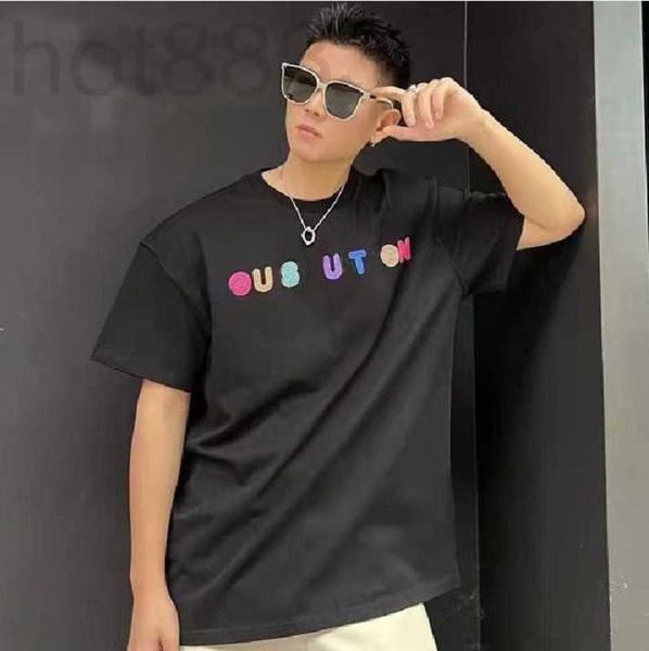 men's t-shirts designer men t shirt color letter short sleeve cotton print embroidery tees loose style black white classic tee plus siz, White;black
men's t-shirts designer men t shirt color letter short sleeve cotton print embroidery tees loose style black white classic tee plus siz, White;black