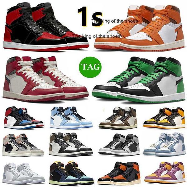 2023 og2023 og 1 1s men basketball shoes bred patent lucky green dark mocha lost found starfish true blue backboard 3.0 silver toe shadow bl, Black
2023 og2023 og 1 1s men basketball shoes bred patent lucky green dark mocha lost found starfish true blue backboard 3.0 silver toe shadow bl, Black