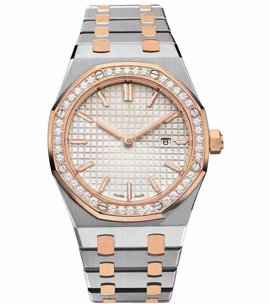 designer watch high-quality quartz watch 316 silver stainless steel diamond inlaid dial 33mm gold and multi-color bracelet case luxury women, Slivery;brown
designer watch high-quality quartz watch 316 silver stainless steel diamond inlaid dial 33mm gold and multi-color bracelet case luxury women, Slivery;brown