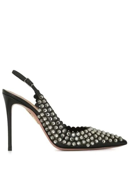 shoes aquazzura perfect tequila pumps 105 crystal-embellished leather slingback pumps black fashion party
shoes aquazzura perfect tequila pumps 105 crystal-embellished leather slingback pumps black fashion party