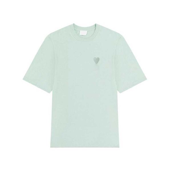 23new men's t-shirts paris designer amis t shirt macarone candy color love embroidery a hearts pure cotton short sleeves for men and wo, White;black
23new men's t-shirts paris designer amis t shirt macarone candy color love embroidery a hearts pure cotton short sleeves for men and wo, White;black