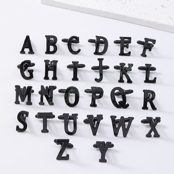 classical a-z alphabet cufflinks men's french shirt cuff links male gentleman wedding letters bussiness shirt cuff button gifts, Silver
classical a-z alphabet cufflinks men's french shirt cuff links male gentleman wedding letters bussiness shirt cuff button gifts, Silver