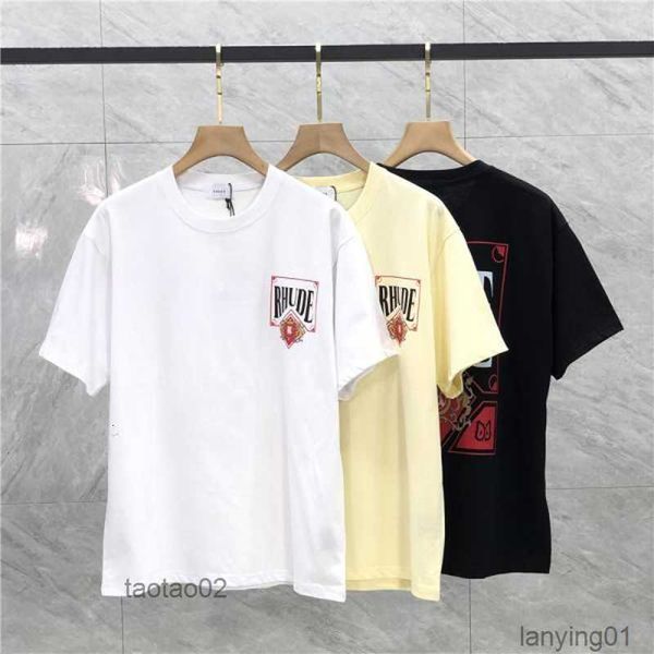 23ss classic letter print rhude t shirt men eu size 100% cotton high street summer vintage clothesfjs1, White;black
23ss classic letter print rhude t shirt men eu size 100% cotton high street summer vintage clothesfjs1, White;black