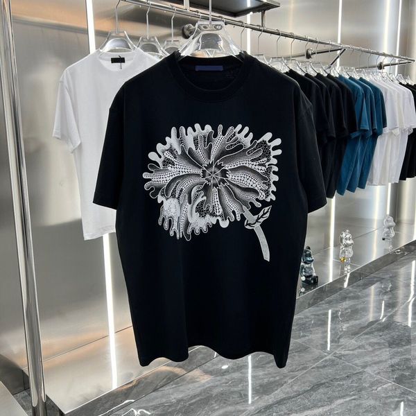 mens t shirt designer tee men summer short sleeve t-shirts emboridered crewneck casual, White;black
mens t shirt designer tee men summer short sleeve t-shirts emboridered crewneck casual, White;black