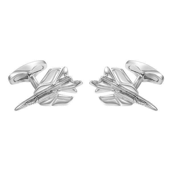 yoursfs 6 pairs/set aircraft cuff links fashion 18k gold plated man anniversary christmas gift business clothing shirt accessories, Silver
yoursfs 6 pairs/set aircraft cuff links fashion 18k gold plated man anniversary christmas gift business clothing shirt accessories, Silver