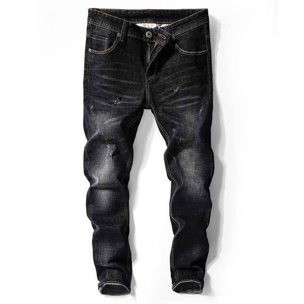 men's jeans men's black skinny jeans spring autumn solid slim denim jeans cowboy trousers men cotton elastic long jeans size 36 23, Blue
men's jeans men's black skinny jeans spring autumn solid slim denim jeans cowboy trousers men cotton elastic long jeans size 36 23, Blue