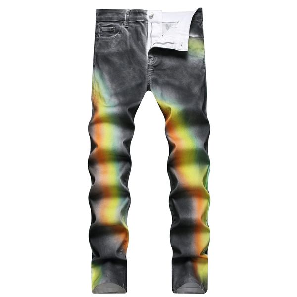 slim fit jeans pants mens denim fashion rainbow us size hip hop black trousers for male, Blue
slim fit jeans pants mens denim fashion rainbow us size hip hop black trousers for male, Blue