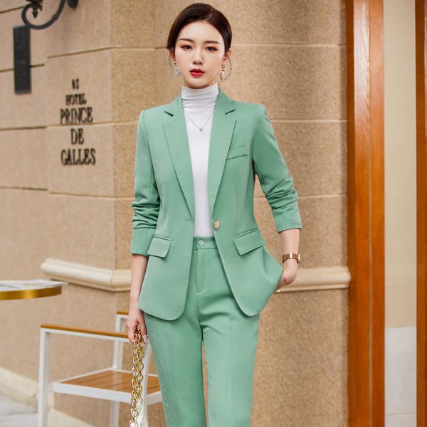 women's suits blazers spring ladies elegant women business suits pantsuits with pants and jackets coat business work wear professional, White;black
women's suits blazers spring ladies elegant women business suits pantsuits with pants and jackets coat business work wear professional, White;black