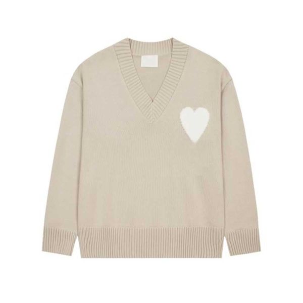 23new men's sweaters paris fashion mens designer amies knitted embroidered red heart solid color big love round neck short sleeve g6zd, White;black
23new men's sweaters paris fashion mens designer amies knitted embroidered red heart solid color big love round neck short sleeve g6zd, White;black