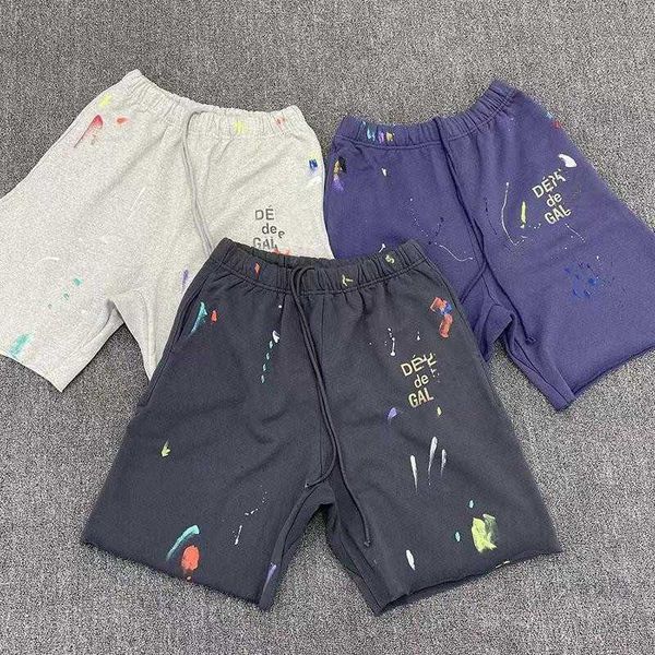 shorts designer galleryes depts 20ss color ink splashing hand-painted graffiti men's and women's sports casual capris, White;black
shorts designer galleryes depts 20ss color ink splashing hand-painted graffiti men's and women's sports casual capris, White;black