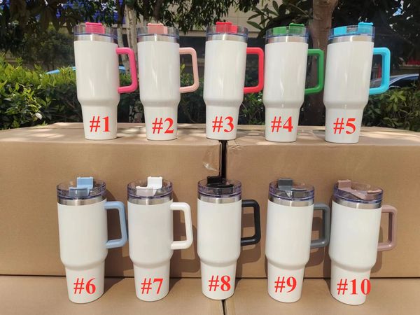 in stock 40oz sublimation tumblers with 10 colors handle 304 stainless steel water bottles travelling car cups a0091
in stock 40oz sublimation tumblers with 10 colors handle 304 stainless steel water bottles travelling car cups a0091