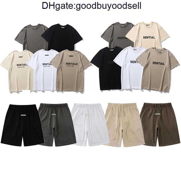 2022 high street fashion brand ess t shirt short sleeved double basic small loose large os men's jxk5, White;black
2022 high street fashion brand ess t shirt short sleeved double basic small loose large os men's jxk5, White;black