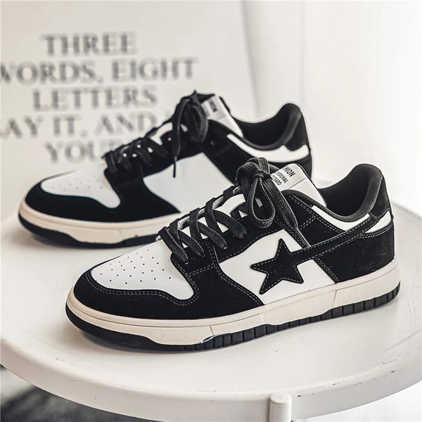 dress shoes men casual sneakers trend mixed colors luxury star running sport shoes tennis shoes basketball trainers walking jogging sneakers, Black
dress shoes men casual sneakers trend mixed colors luxury star running sport shoes tennis shoes basketball trainers walking jogging sneakers, Black