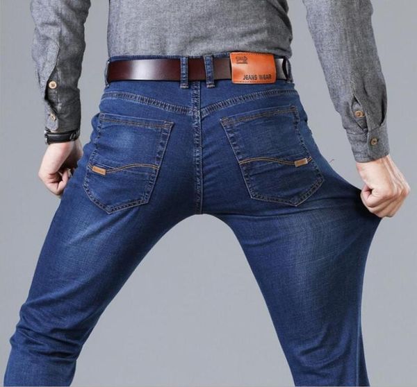 men039s jeans good quality men straight slim fit stretch denim spring autumn man smart casual black long pants size 409195887, Blue
men039s jeans good quality men straight slim fit stretch denim spring autumn man smart casual black long pants size 409195887, Blue