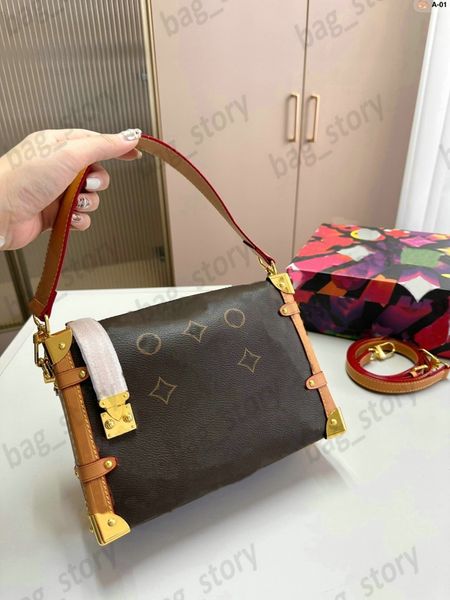 shoulder bags totes designer handbags women bag side trunk pm classic monograms pattern crossbody purse square tote m46358
shoulder bags totes designer handbags women bag side trunk pm classic monograms pattern crossbody purse square tote m46358
