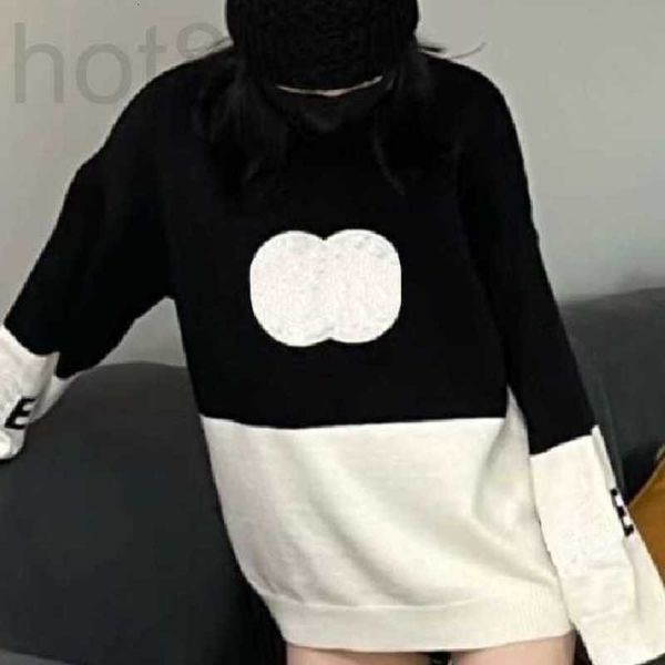 women's sweaters designer women classic black white design letters style apparel pullover sweater loose wool clothing casual temperamen, White;black
women's sweaters designer women classic black white design letters style apparel pullover sweater loose wool clothing casual temperamen, White;black