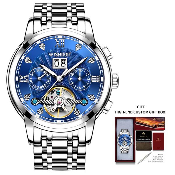 fashion men automatic mechanical watch brand stainless steel waterproof watches business hollow wristwatch gift, Slivery;brown
fashion men automatic mechanical watch brand stainless steel waterproof watches business hollow wristwatch gift, Slivery;brown