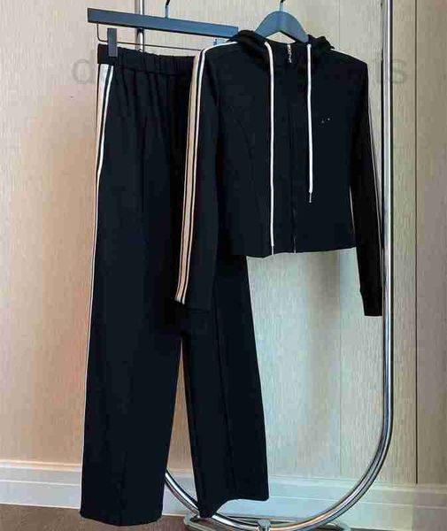 women's two piece pants designer casual suit side webbing spring women's new triumphant slim fit 9h4s, White 
women's two piece pants designer casual suit side webbing spring women's new triumphant slim fit 9h4s, White