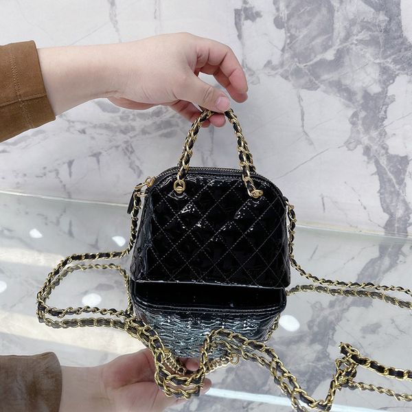 womens designer patent leather shell quilted bag classic diamond lattice black purse handle tote gold metal hardware matelasse crossbody sho
womens designer patent leather shell quilted bag classic diamond lattice black purse handle tote gold metal hardware matelasse crossbody sho