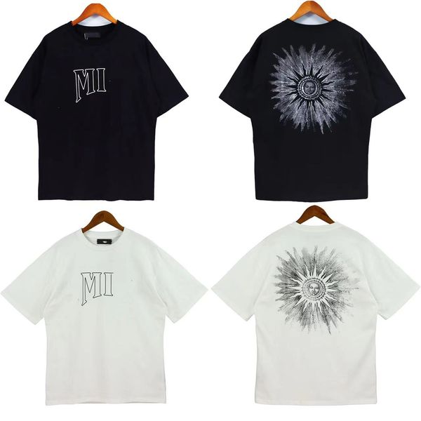 mens t shirt senior designer short sleeve vintage letter print loose summer round neck short sleeve pullover mens and womens, White;black
mens t shirt senior designer short sleeve vintage letter print loose summer round neck short sleeve pullover mens and womens, White;black