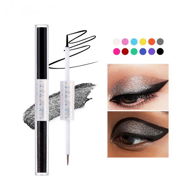 handaiyan black liquid eyeliner colored eye liner 2 in 1 matte and shimmer 12 colors dazzling sparkling thin durable waterpoof easy to wear
handaiyan black liquid eyeliner colored eye liner 2 in 1 matte and shimmer 12 colors dazzling sparkling thin durable waterpoof easy to wear