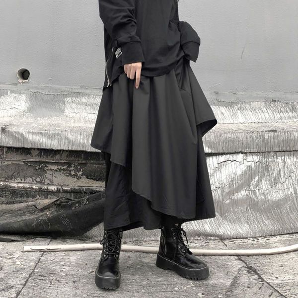 women's pants capris vintage trousers women men neutral loose culottes y2k gothic wide leg pants skirt oversize harajuku japanese creat, Black;white
women's pants capris vintage trousers women men neutral loose culottes y2k gothic wide leg pants skirt oversize harajuku japanese creat, Black;white