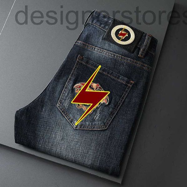 men's jeans designer seasonal new jeans men's slim pants elastic embroidery wear p3rq, Blue
men's jeans designer seasonal new jeans men's slim pants elastic embroidery wear p3rq, Blue