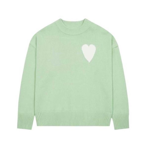 23new men's sweaters paris fashion mens designer amies knitted embroidered red heart solid color big love round neck short sleeve 5g9o, White;black
23new men's sweaters paris fashion mens designer amies knitted embroidered red heart solid color big love round neck short sleeve 5g9o, White;black