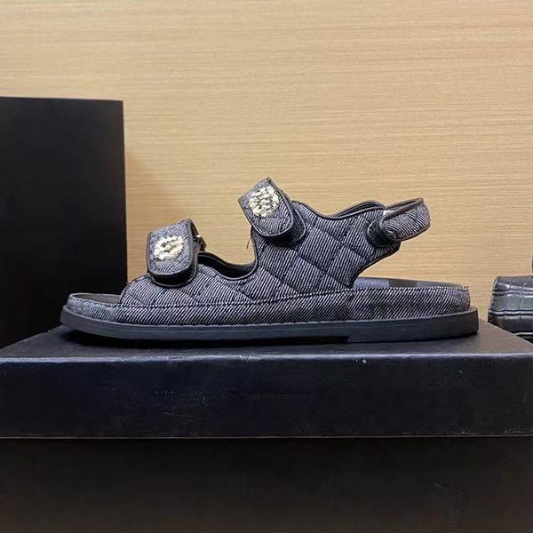 designer women platform heel magic tape beach sandals france luxury brand c fashion denim leather quilted hook loop summer sandal lady rubbe, Black
designer women platform heel magic tape beach sandals france luxury brand c fashion denim leather quilted hook loop summer sandal lady rubbe, Black