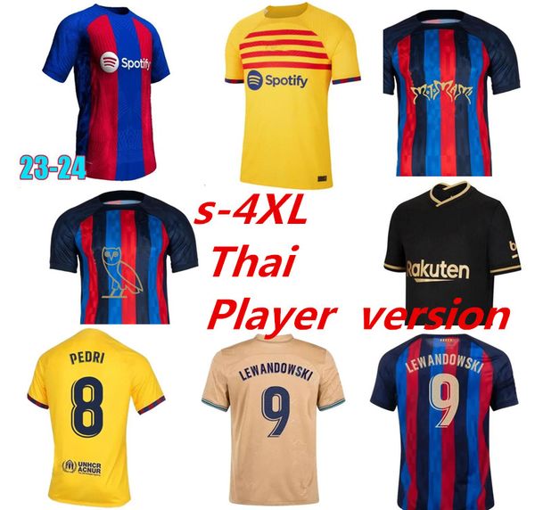 s-4xl 20 21 22 23 soccer jerseys pedri gavi lewandowski camiseta de futbol auba barca raphinha 2022 2023 fourth ansu fati football shirt mem, Black;yellow
s-4xl 20 21 22 23 soccer jerseys pedri gavi lewandowski camiseta de futbol auba barca raphinha 2022 2023 fourth ansu fati football shirt mem, Black;yellow