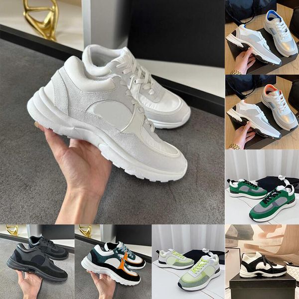 designer women casual shoes reflective calfskin sneakers vintage suede leather lace-up platform sneaker fashion trainer shoe, Black
designer women casual shoes reflective calfskin sneakers vintage suede leather lace-up platform sneaker fashion trainer shoe, Black